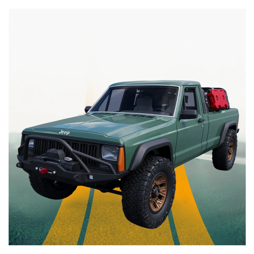 Jeep Comanche Diecast Model Truck 1:24 Scale 4x4 Replica | Sunyxtee USA