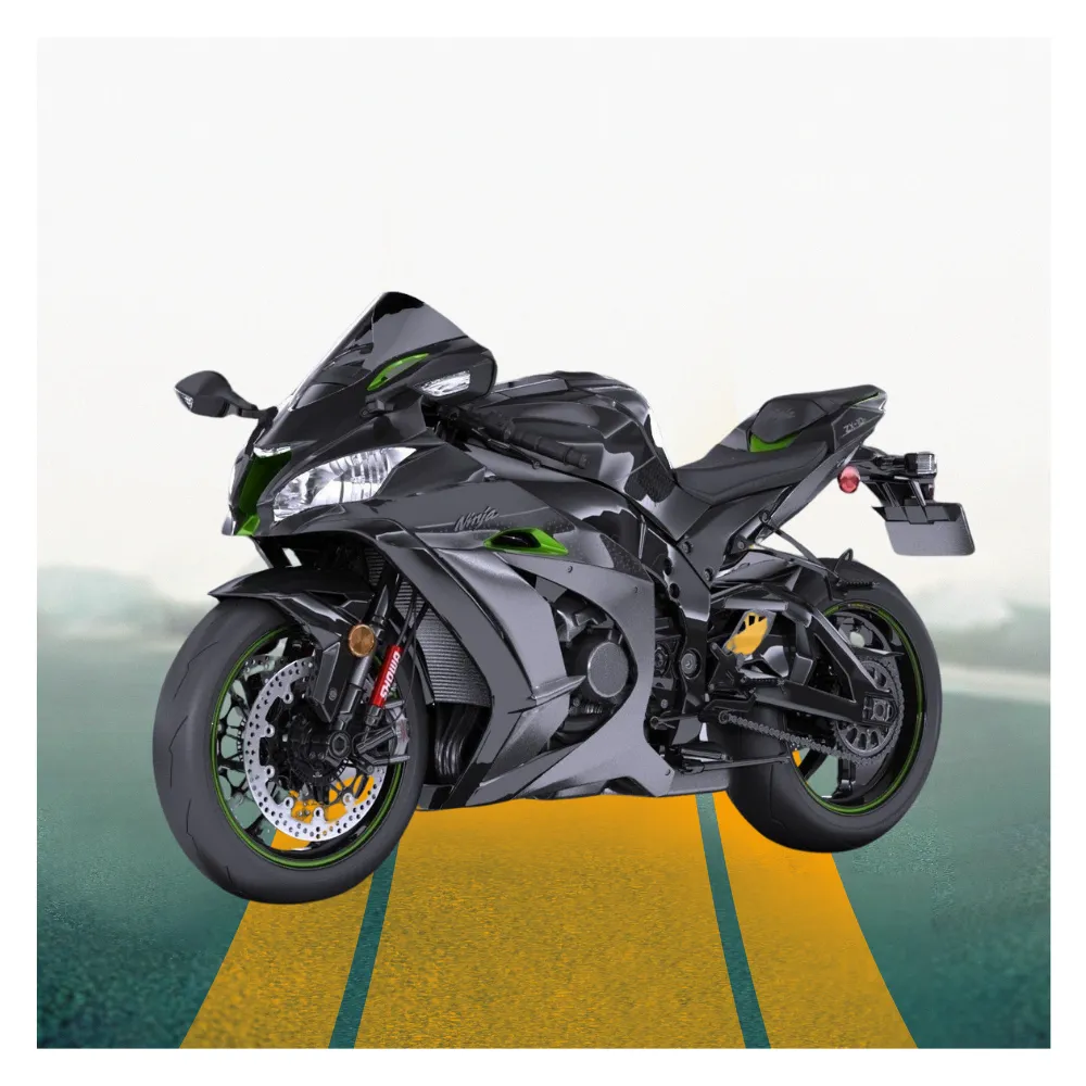 Kawasaki Ninja ZX10R Diecast Motorcycle Model 1:12 Sportbike Replica | Sunyxtee USA